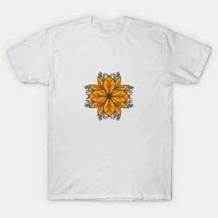 falling leaf art T-Shirt